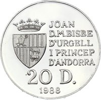 20 Diners obverse