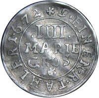 4 Mariengroschen reverse