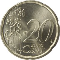 20 Euro Cents reverse