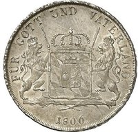 1 Conventionsthaler reverse