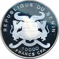 10000 Francs CFA obverse
