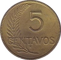 5 Centavos reverse