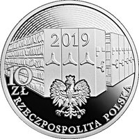 10 Zlotys obverse