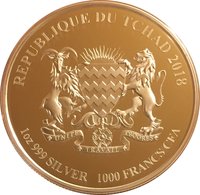 1000 Francs CFA obverse
