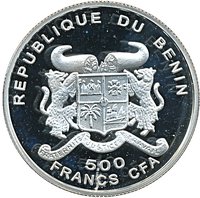 500 francs cfa obverse