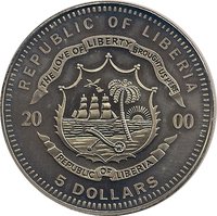 5 Dollars obverse
