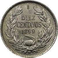 10 Centavos reverse