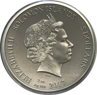 5 Dollars obverse