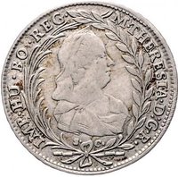 20 Kreuzers obverse