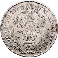 20 Kreuzers reverse