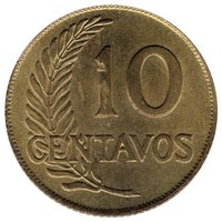 10 Centavos reverse
