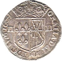 ¼ Silver Ecu reverse