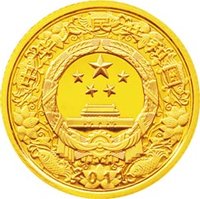 100000 Yuan obverse