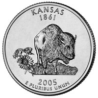 ¼ Dollar reverse
