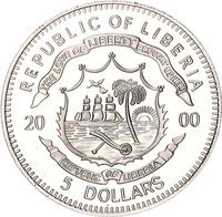 5 Dollars obverse