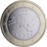 1 Euro obverse