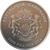 1000 Francs CFA obverse