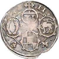 1⁄21 Thaler reverse