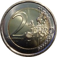 2 Euro reverse