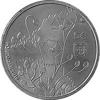 5 Euro obverse