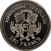 250 Francs CFA obverse