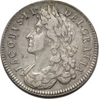 ½ Crown obverse