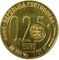¼ Euro obverse