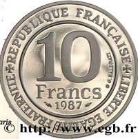 10 Francs obverse