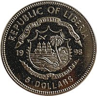 5 Dollars obverse