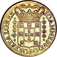 4000 Réis obverse