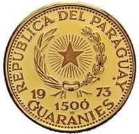 1500 Guaraníes obverse