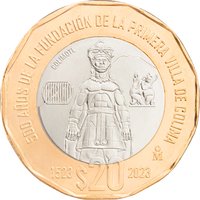 20 Pesos obverse
