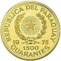 1500 Guaraníes obverse