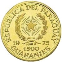 1500 Guaraníes obverse