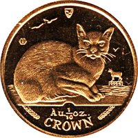 ⅒ Crown reverse