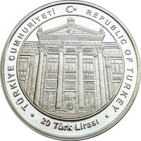20 Lira obverse