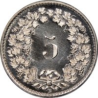5 Rappen reverse