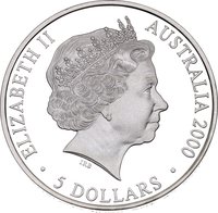 5 Dollars obverse