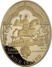 3000 Dollars obverse