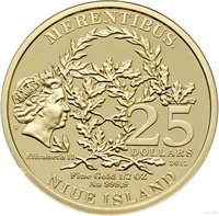 25 Dollars obverse