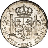 4 Reales reverse