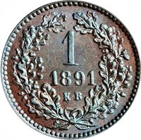 1 Kreuzer reverse