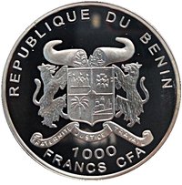 1000 Francs CFA obverse