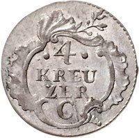 4 Kreuzers reverse
