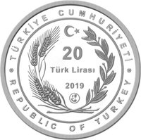 20 Lira obverse