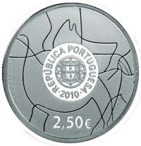 2½ Euro obverse
