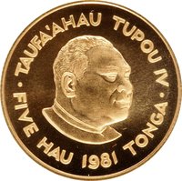 5 Hau obverse