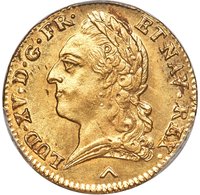 2 Gold Louis obverse