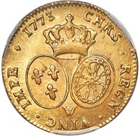2 Gold Louis reverse