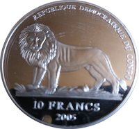 10 Francs obverse
